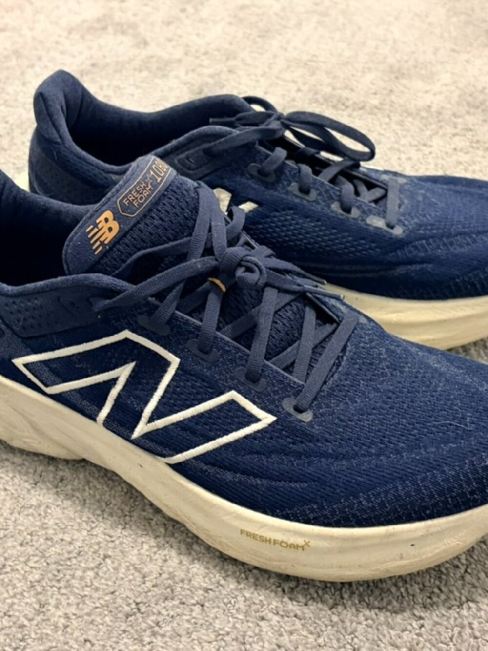 New Balance Fresh Foam X 1080v13 Men's 11 Navy Running Shoes